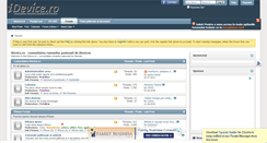 Desktop Screenshot of forum.idevice.ro