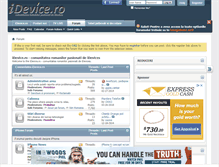 Tablet Screenshot of forum.idevice.ro
